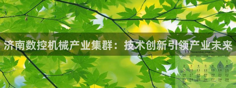 徐州天辰娱乐：济南数控机械产业集群：技术创新引领产业未来